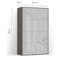 DRESSING LEX 151-240-66 D GRI/JSZ
